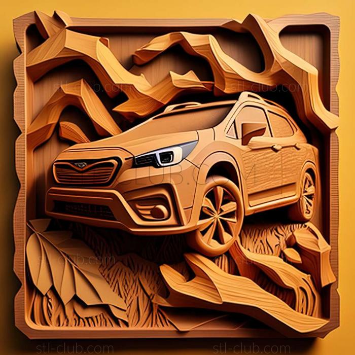 3D модель Subaru XV (STL)